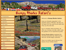 Tablet Screenshot of jeepsafarirhodos.com